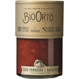 BioOrto Omáčka rajčatová Sugo s bazalkou BIO 550g